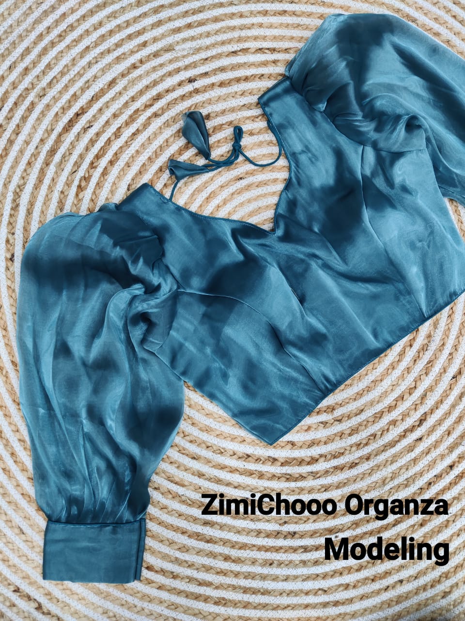 ORGANZA BLOUSE/CROP TOP - AK217