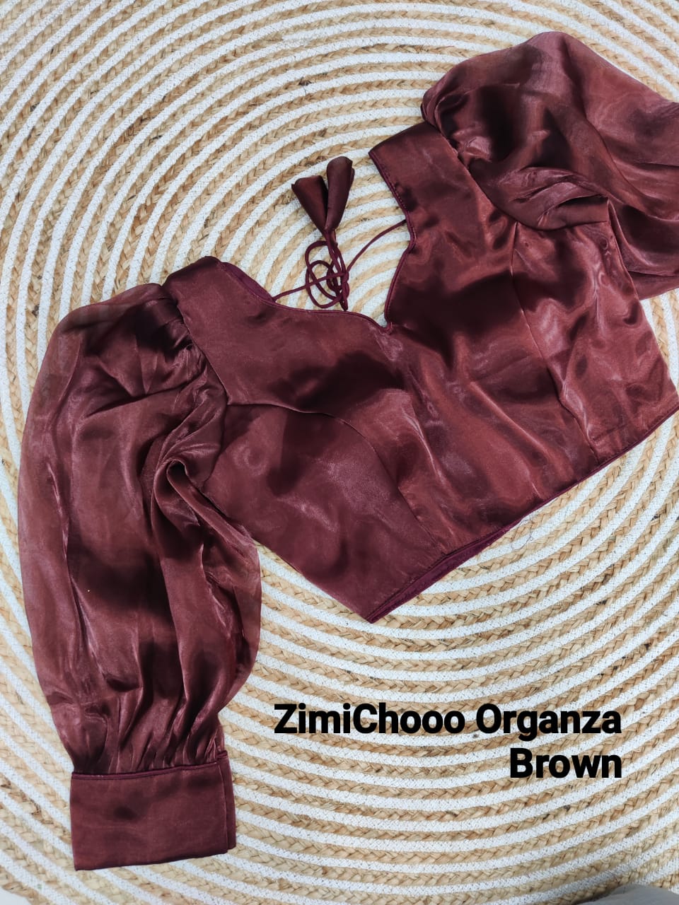 ORGANZA BLOUSE/CROP TOP - AK217