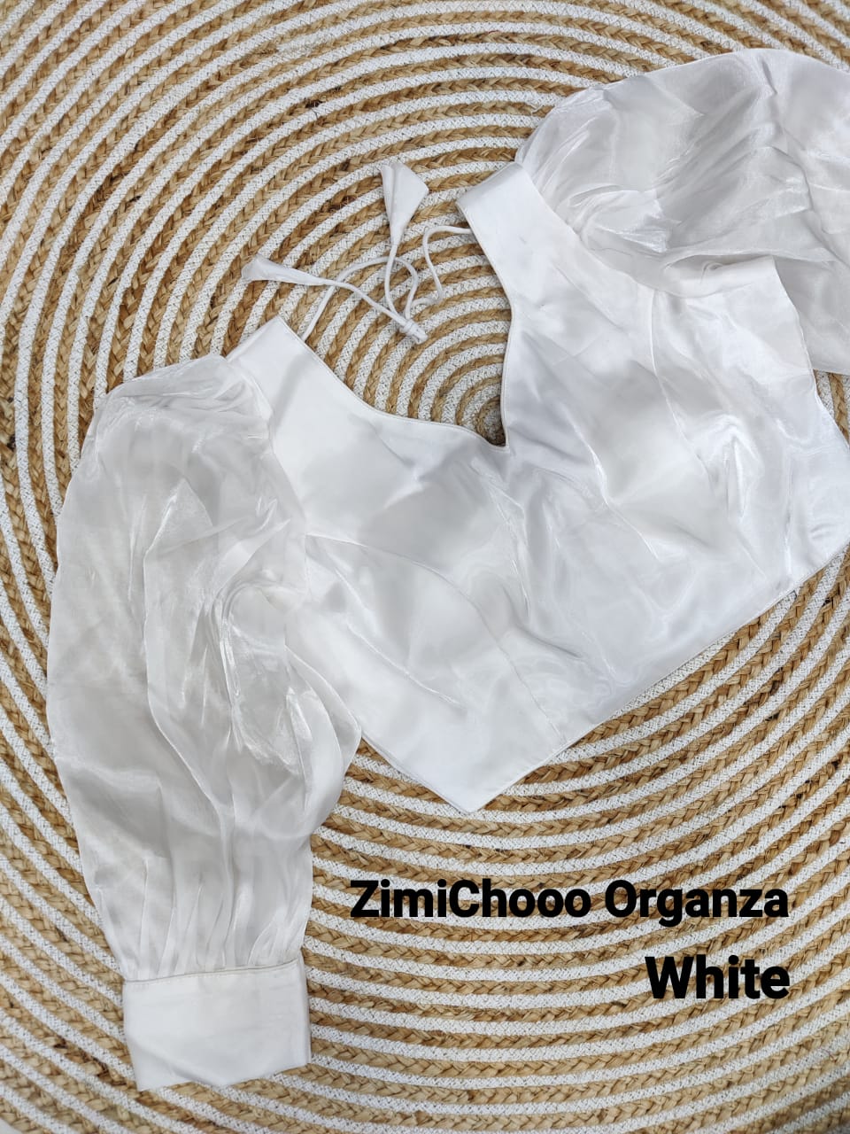 ORGANZA BLOUSE/CROP TOP - AK217