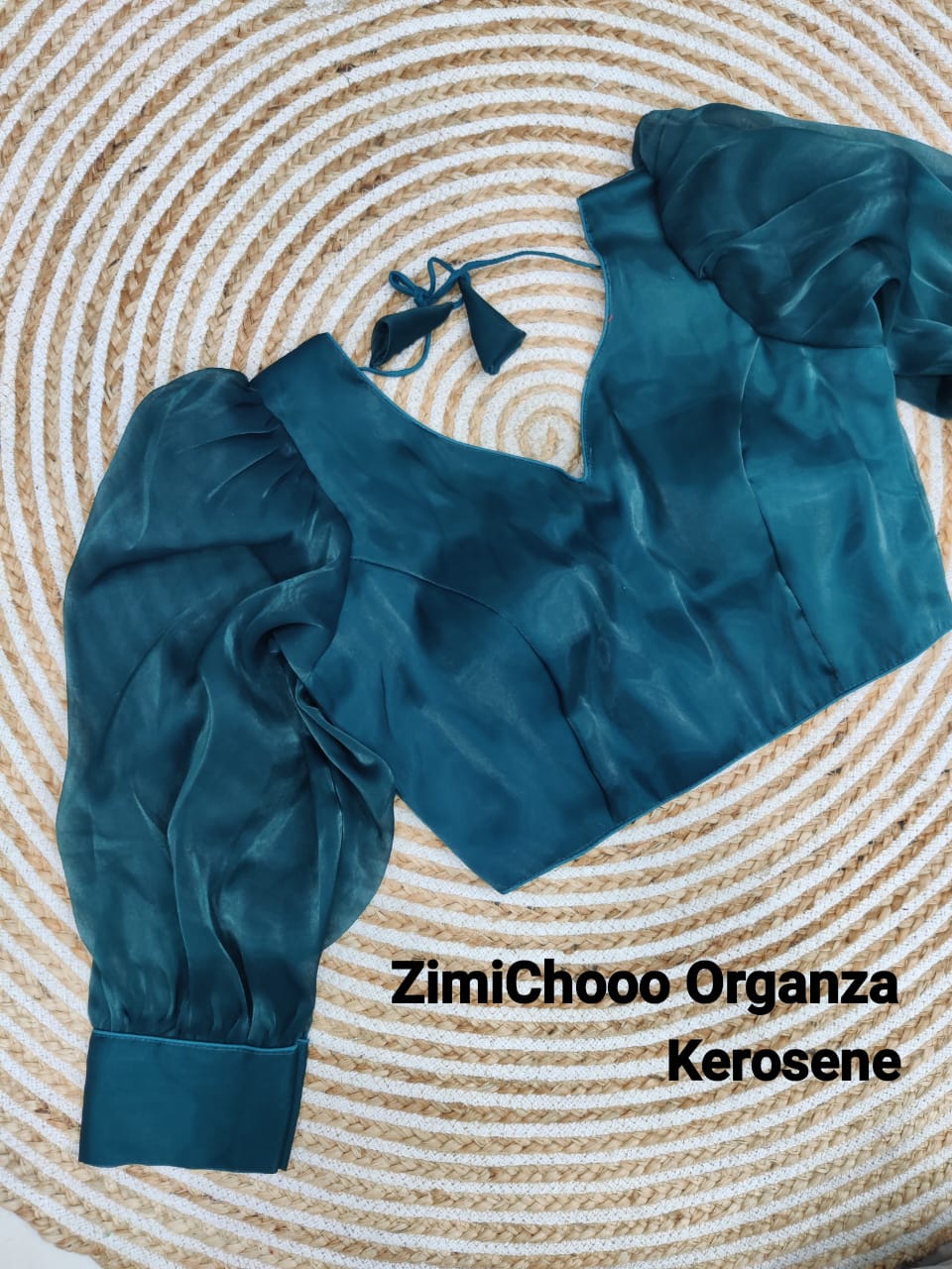 ORGANZA BLOUSE/CROP TOP - AK217