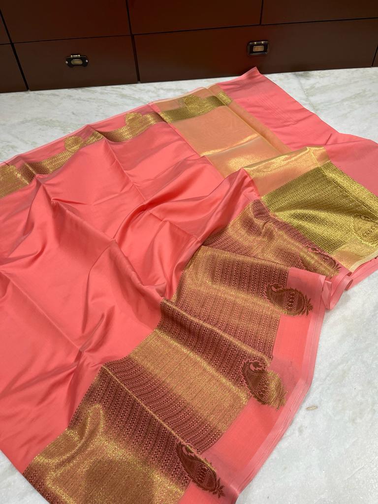 SEMI SILK SAREES - AS1744