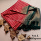 MULBERRY SILK-COTTON SAREE - AS1717