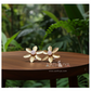 CONTEMPORARY FLORAL STUD - AE1697