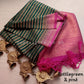 MULBERRY SILK-COTTON SAREE - AS1717