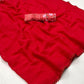 MOSS CHIFFON SAREES - AS1912
