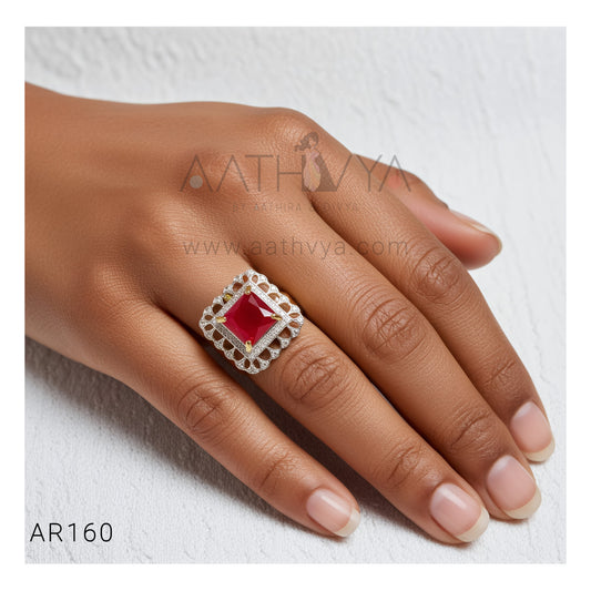 American Diamond finger ring - AR160