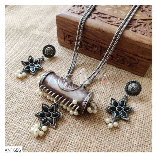 AN1656 - LONG NECKLACE COMBO SET