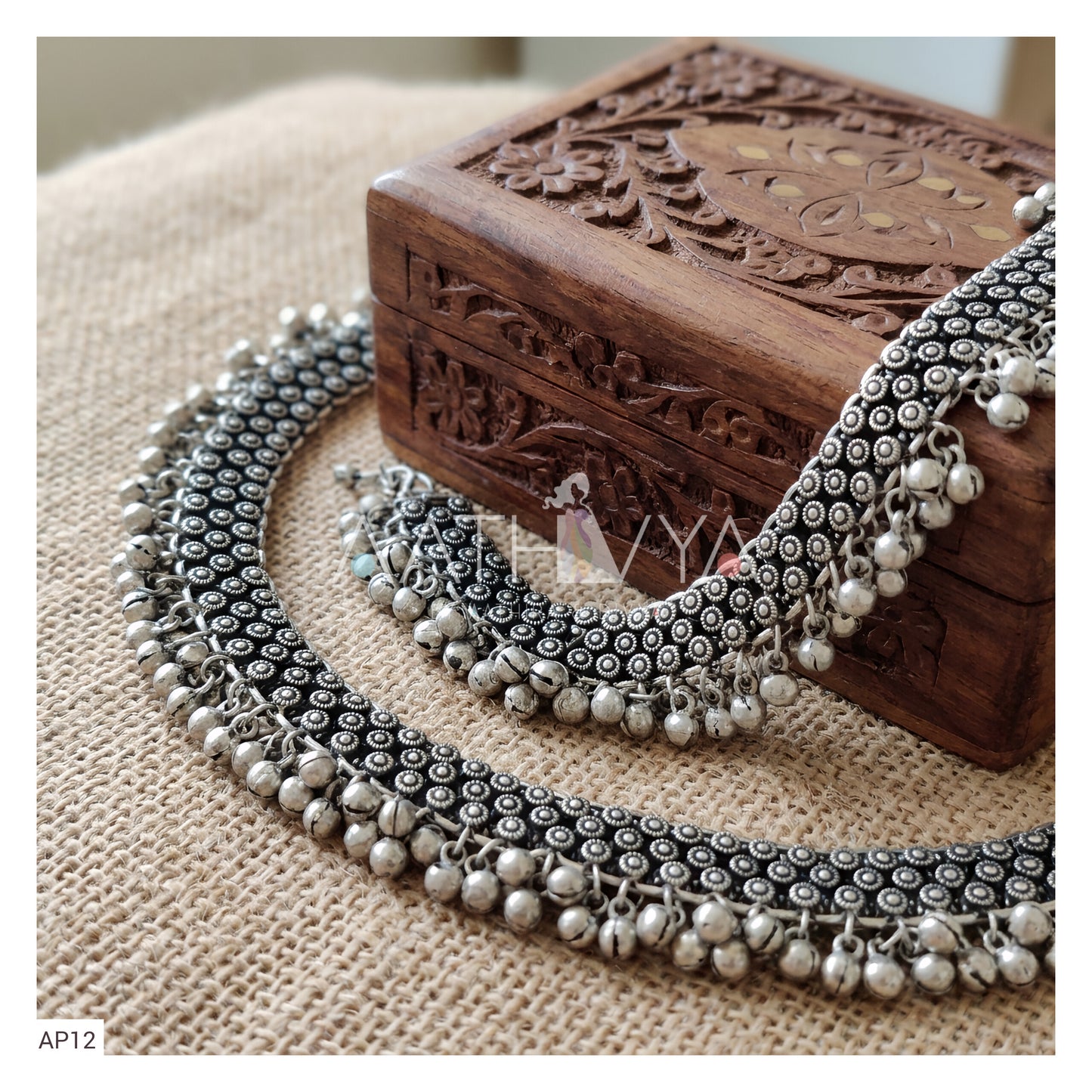 SILVER ANKLETS - AP12