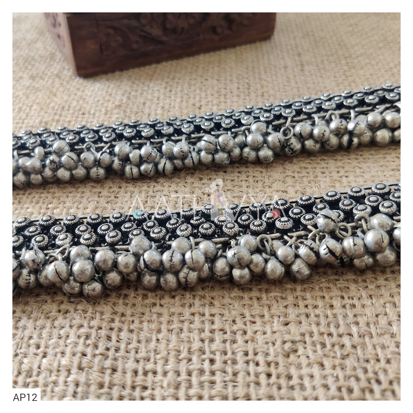 SILVER ANKLETS - AP12