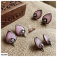 CARVED STONE STATEMENT STUDS - AE2094