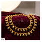 MATTE GOLD ANKLETS - AP56