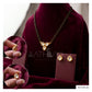 TRI KUNDAN PENDANT MANGALSUTRA SET -AN1838 (B)