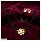 FLOWER KUNDAN PENDANT MANGALSUTRA SET - AN1838 (C)