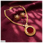 ROUND PENDANT NECKPIECE SET - AN2245