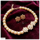 KUNDAN PEARL CHOKER - AN1413