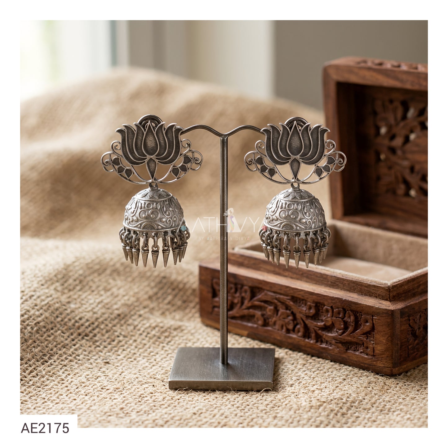 LOTUS JHUMKA - AE2175