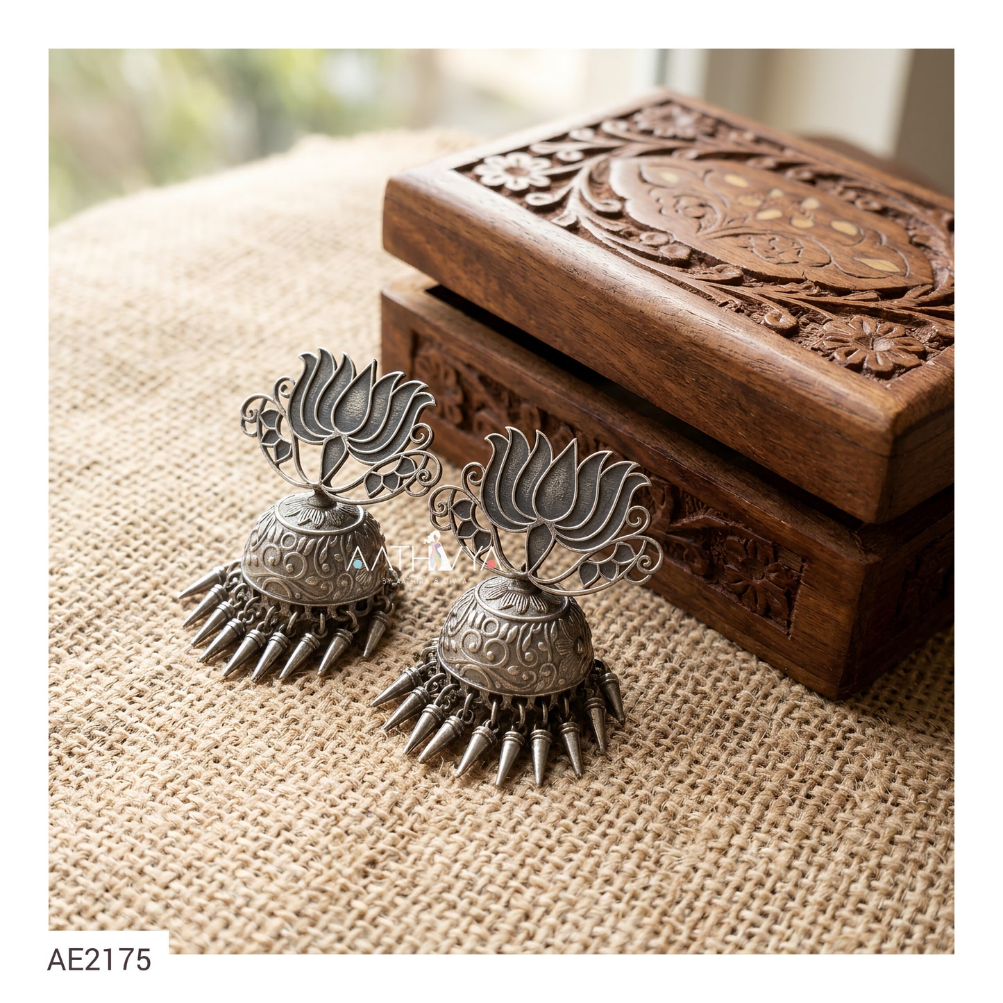 LOTUS JHUMKA - AE2175