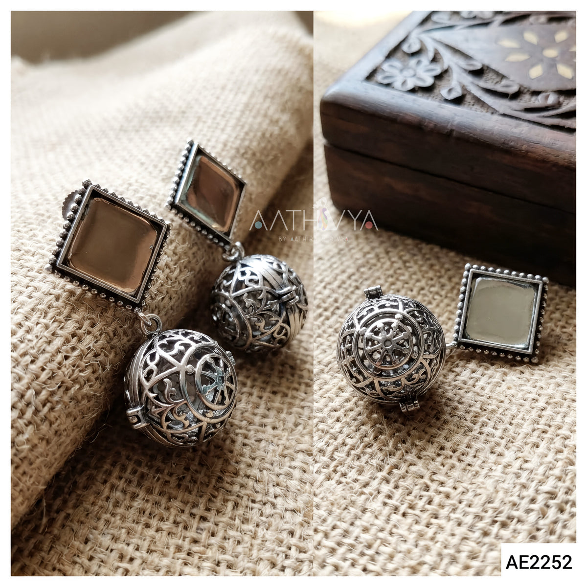 FILIGREE DANGLERS - AE2252