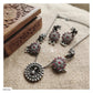 ELEPHANT & PEACOCK NECKPIECE - AN2163