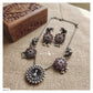 ELEPHANT & PEACOCK NECKPIECE - AN2163