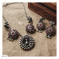 ELEPHANT & PEACOCK NECKPIECE - AN2163