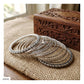 GERMAN SILVER BANGLE SET - AB840