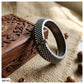 SILVER DOTTED BANGLE - AB742