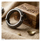 SILVER DOTTED BANGLE - AB742