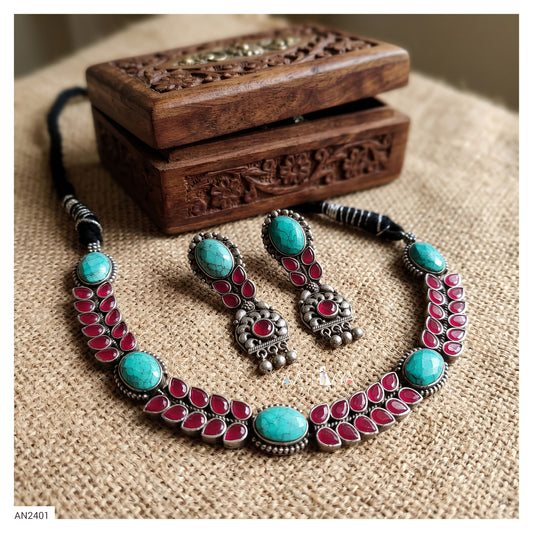 SILVER - CZ STONE SET - AN2401