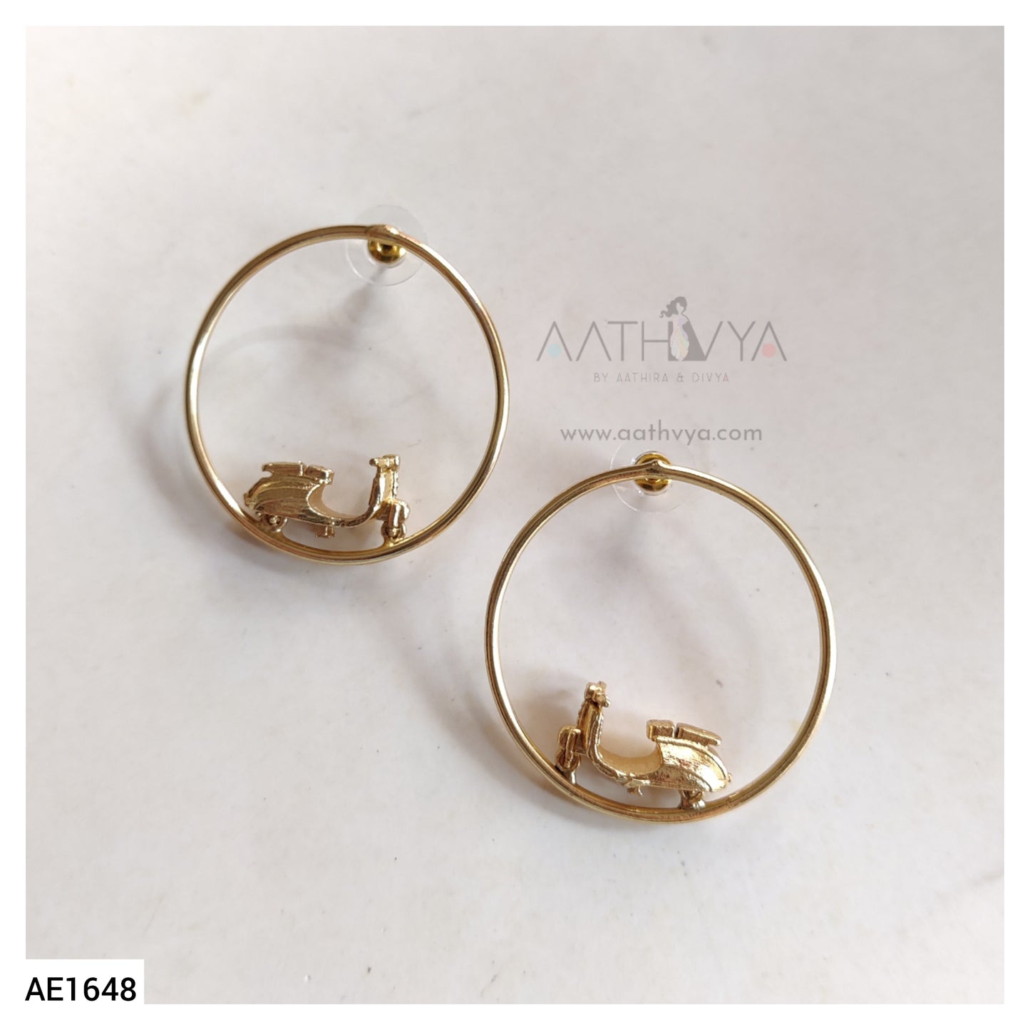 CIRCULAR  EARRINGS - AE1648