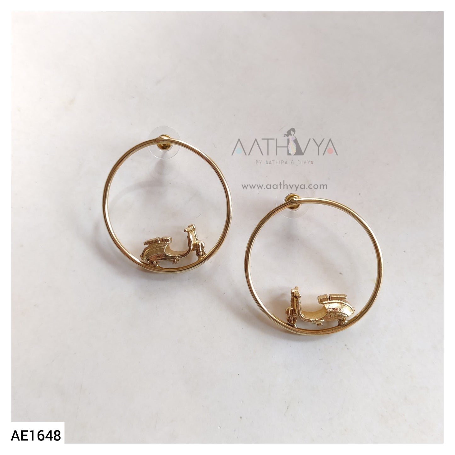 CIRCULAR  EARRINGS - AE1648