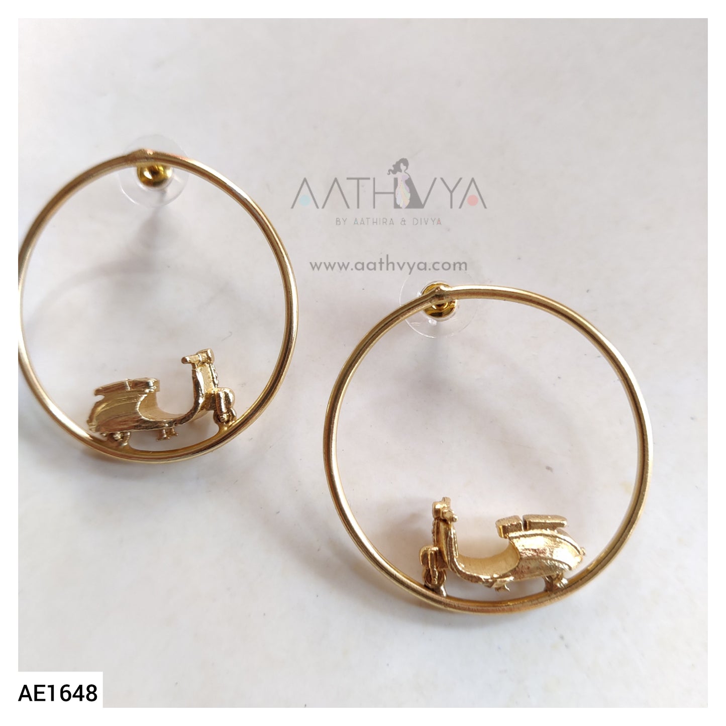 CIRCULAR  EARRINGS - AE1648