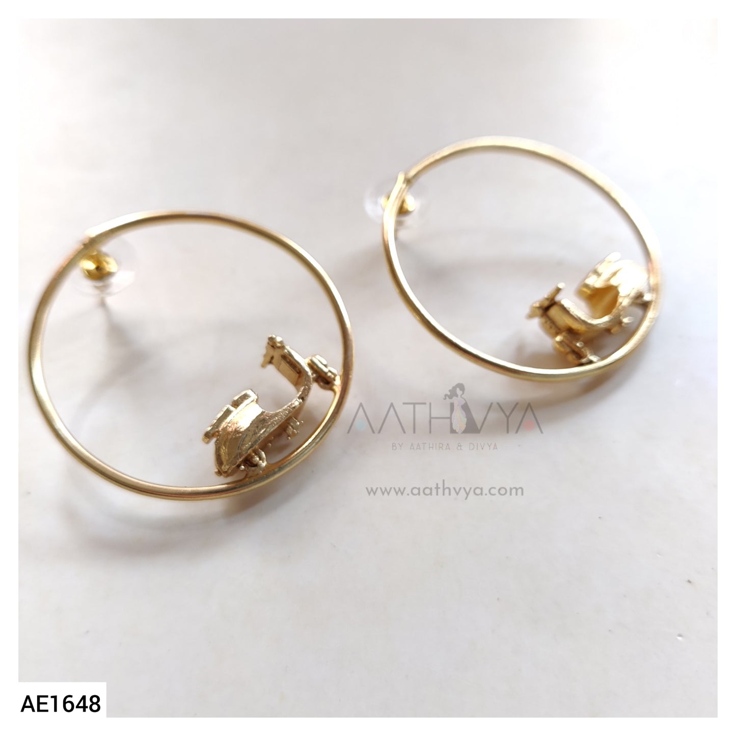 CIRCULAR  EARRINGS - AE1648