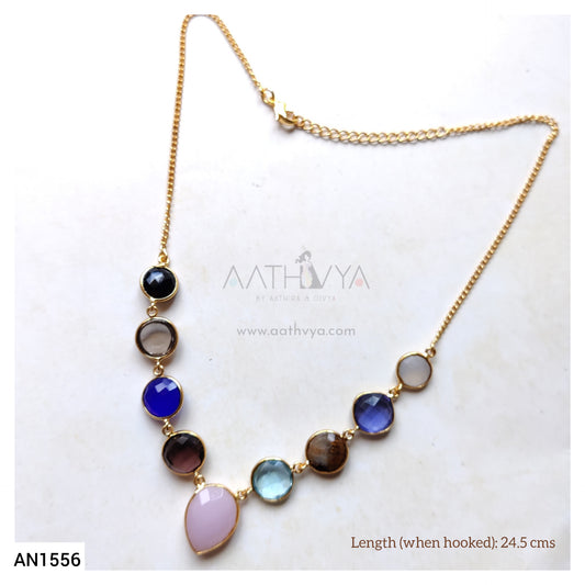NATURAL STONE NECKPIECE - AN1556