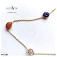 CARVED STONE NECKPIECE - AN1282
