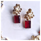 FLORAL STONE SET - AN1405