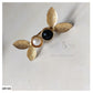 DUAL STONE WINGED RING - AR165
