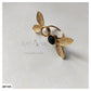 DUAL STONE WINGED RING - AR165