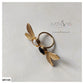 DUAL STONE WINGED RING - AR165