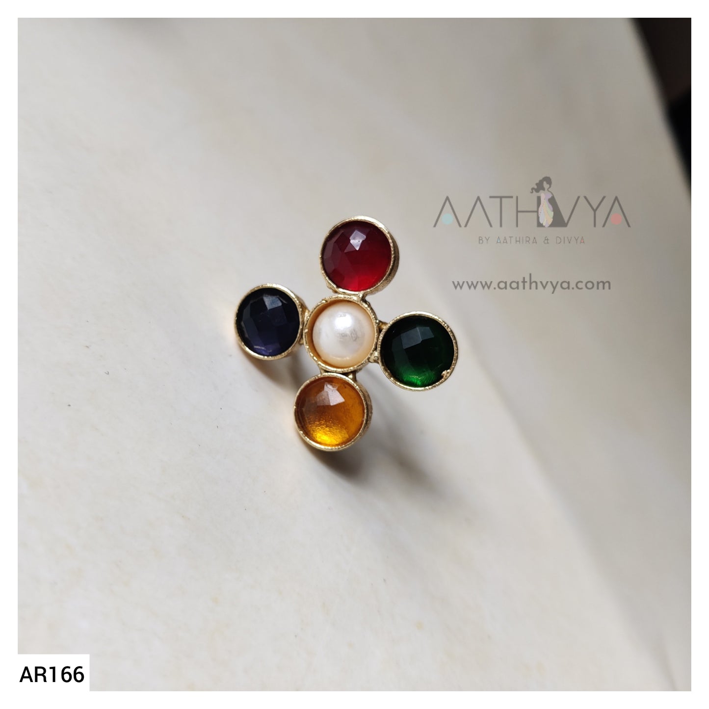 PENTA STONE RING - AR166