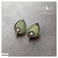 CARVED STONE STATEMENT STUDS - AE2094