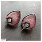 CARVED STONE STATEMENT STUDS - AE2094