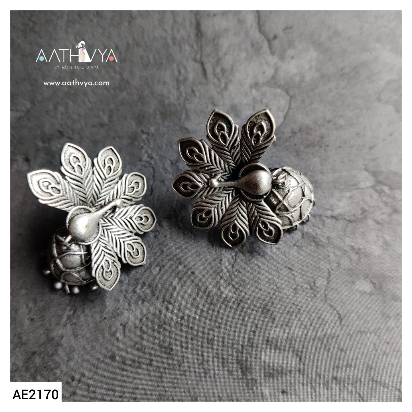 PEACOCK JHUMKA - AE2170