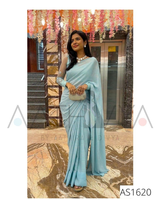 CHIFFON SAREE AS1620