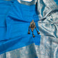 SEMI ORGANZA SILK SAREE - AS1884
