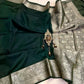 SEMI ORGANZA SILK SAREE - AS1884