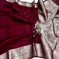 SEMI ORGANZA SILK SAREE - AS1884