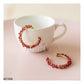 BEADED HOOP EARRINGS AE1658