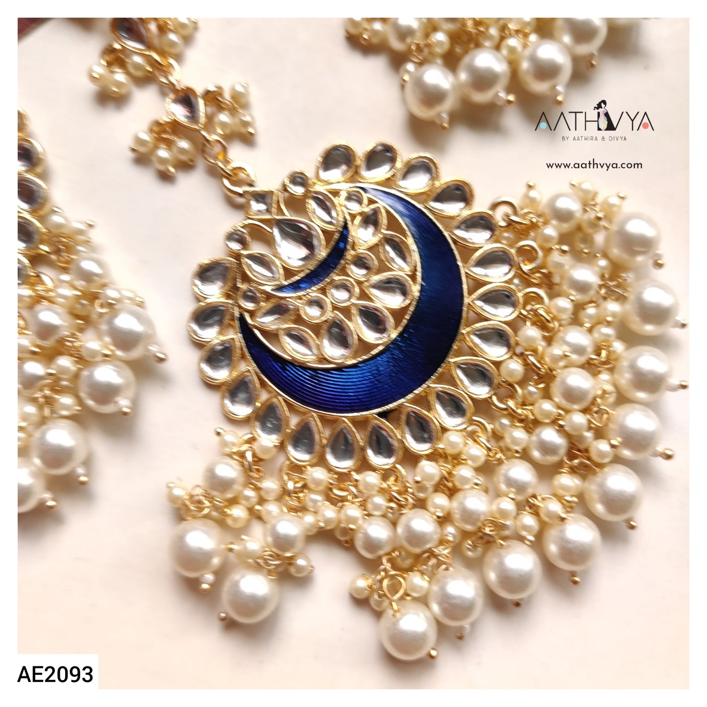 CHAND EARRING MAANGTIKA COMBO - AE2093