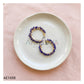 BEADED HOOP EARRINGS AE1658